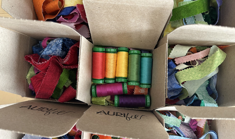 Aurifil x FreeSpirit | 2026 Scrap Bundles