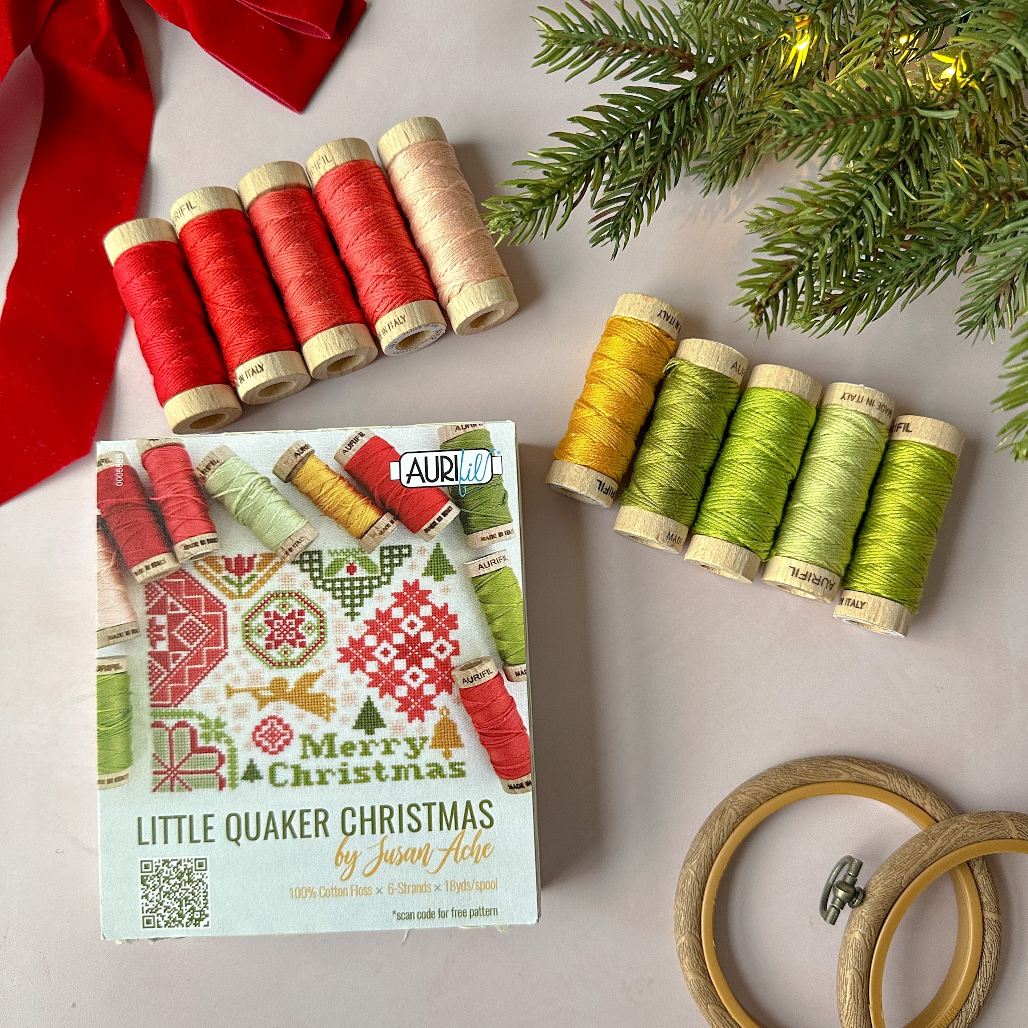 Little Quaker Christmas by Susan Ache Shop Aurifil Official