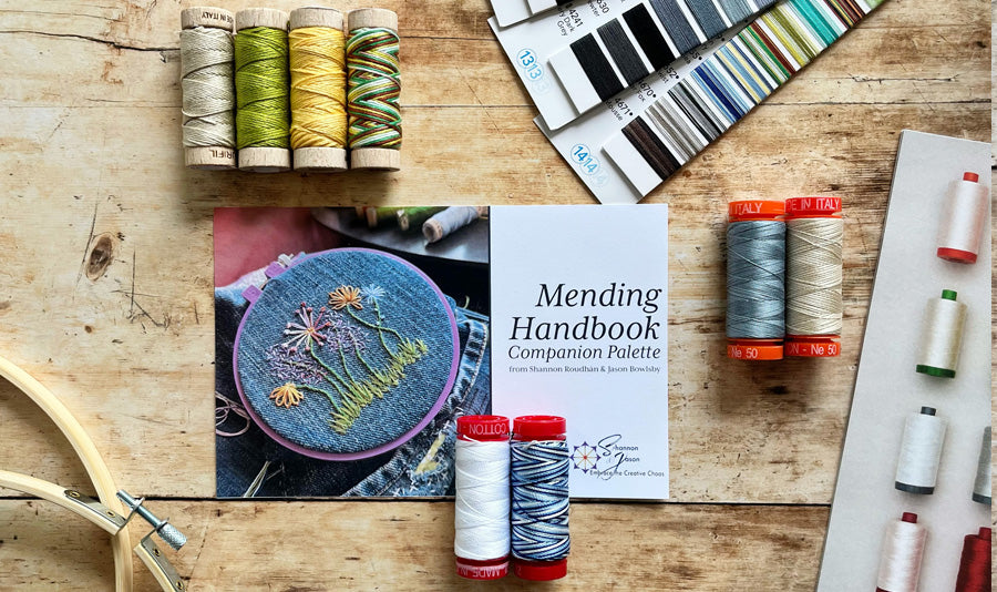 Mending Handbook Companion Palette by Shannon & Jason