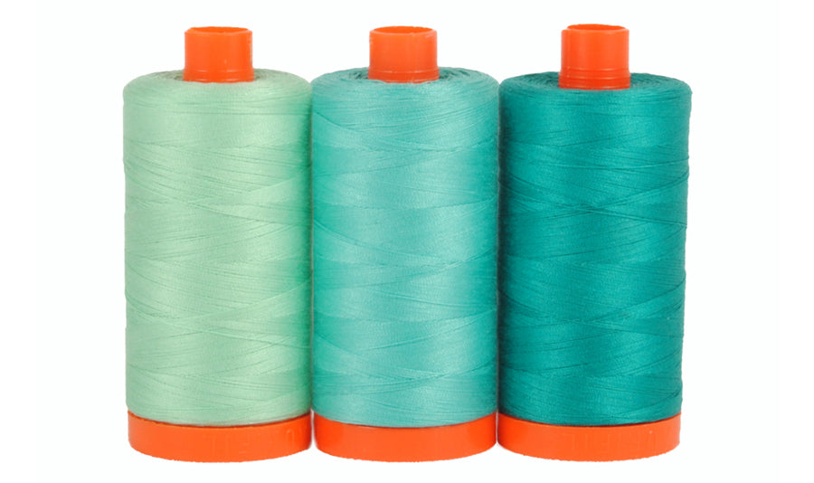 Capri Teal by Aurifil