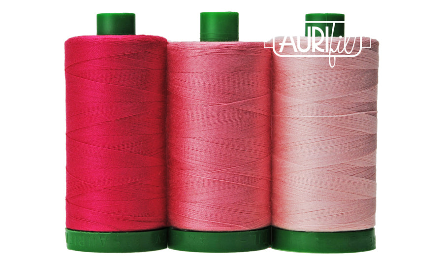 Pink Land Iguana by Aurifil + Patterns