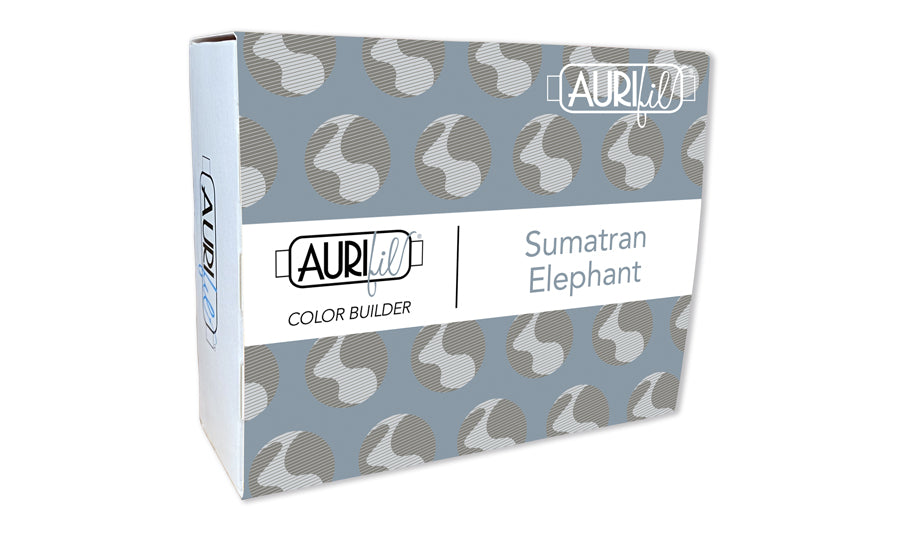 Sumatran Elephant by Aurifil + Patterns