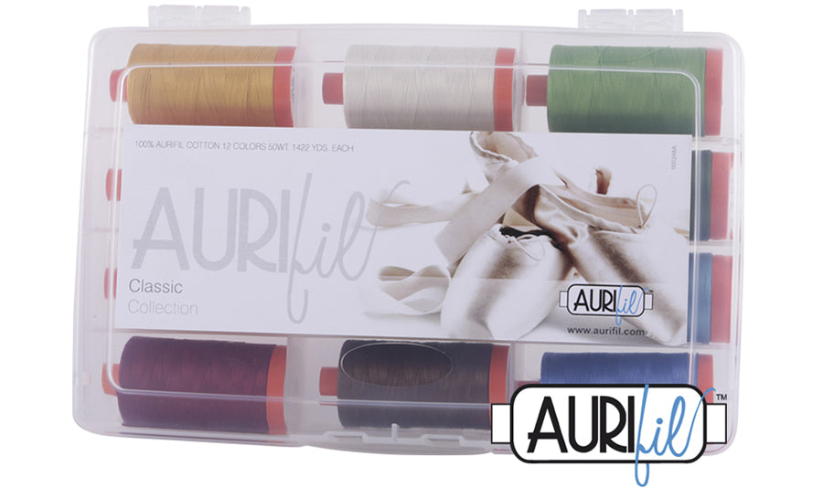 Aurifil Designer Thread Collection-Christopher Thompson New York Neutrals