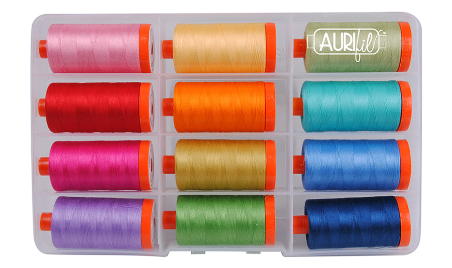 Christa Watson Aurifil Thread Kit: Neutrals, Colors, or Variegated