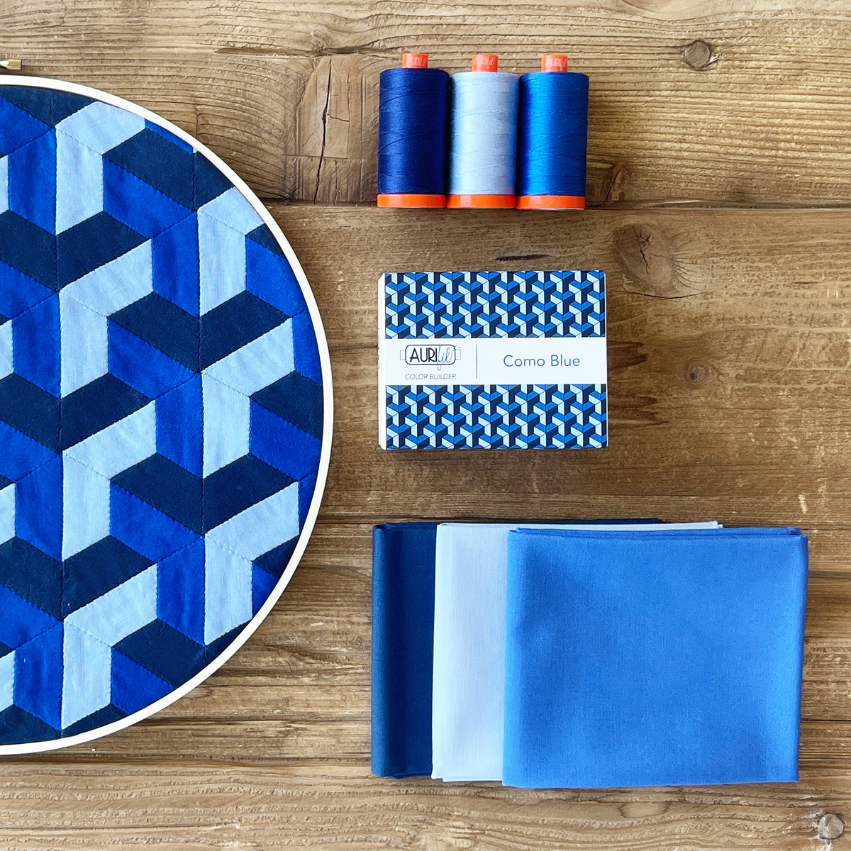Como Blue by Aurifil