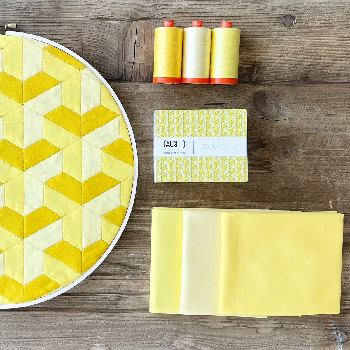 Sicily Yellow by Aurifil