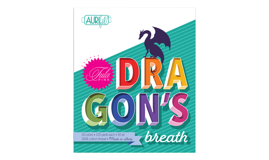 Dragon's Breath - Aurifil Thread Collection | Tula Pink