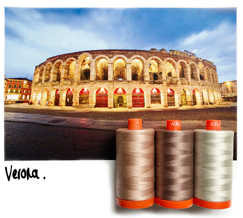 Verona Mauve by Aurifil