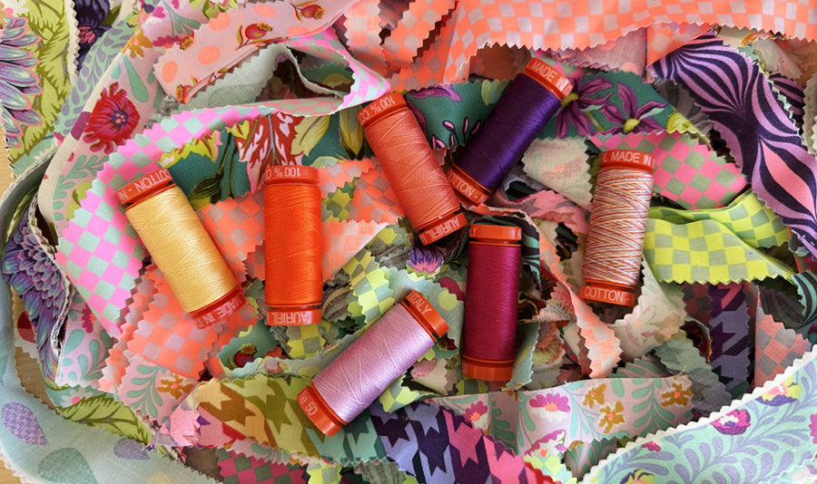 Aurifil x FreeSpirit | 2025 Scrap Bundles
