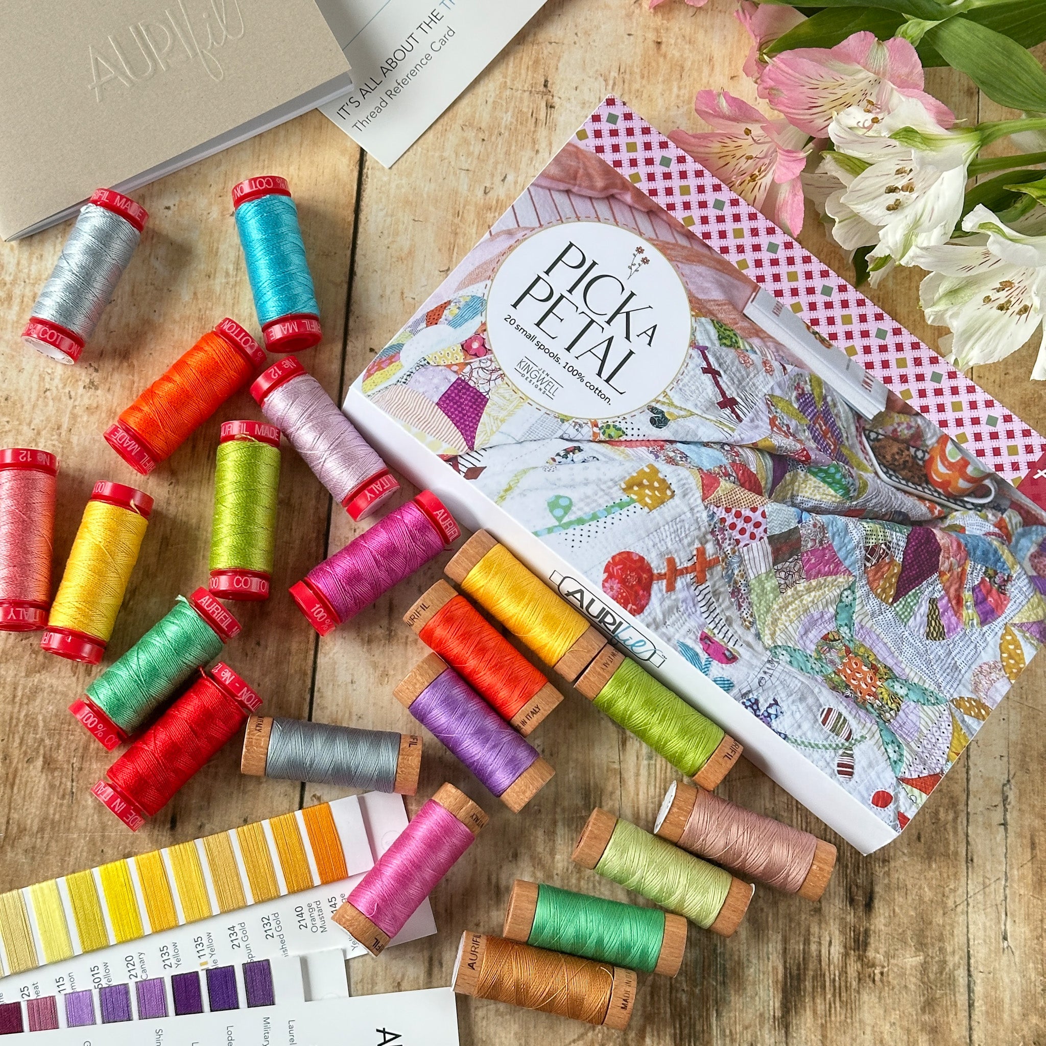 Pick a Petal by Jen Kingwell – Shop Aurifil - Official
