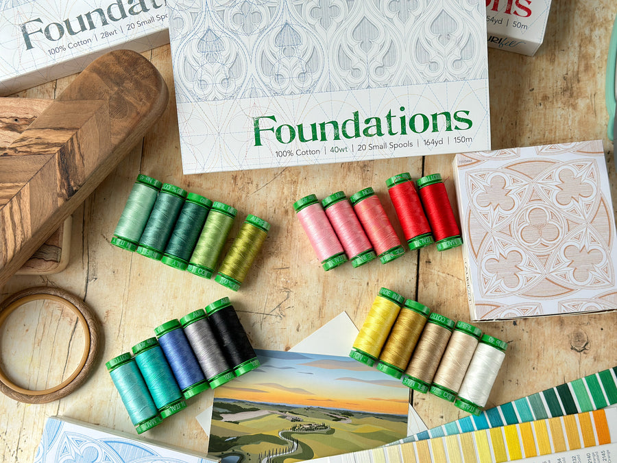 FOUNDATIONS (40WT) BY AURIFIL