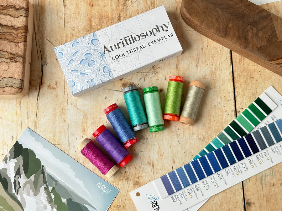 Aurifilosophy Cool Thread Exemplar by Aurifil