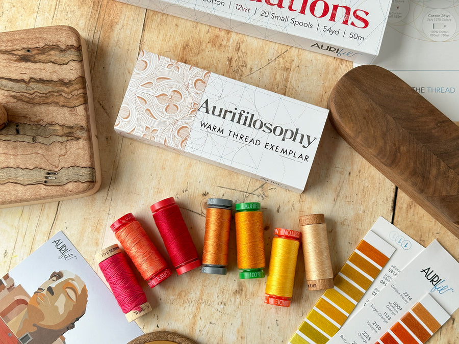 Aurifilosophy Warm Thread Exemplar by Aurifil