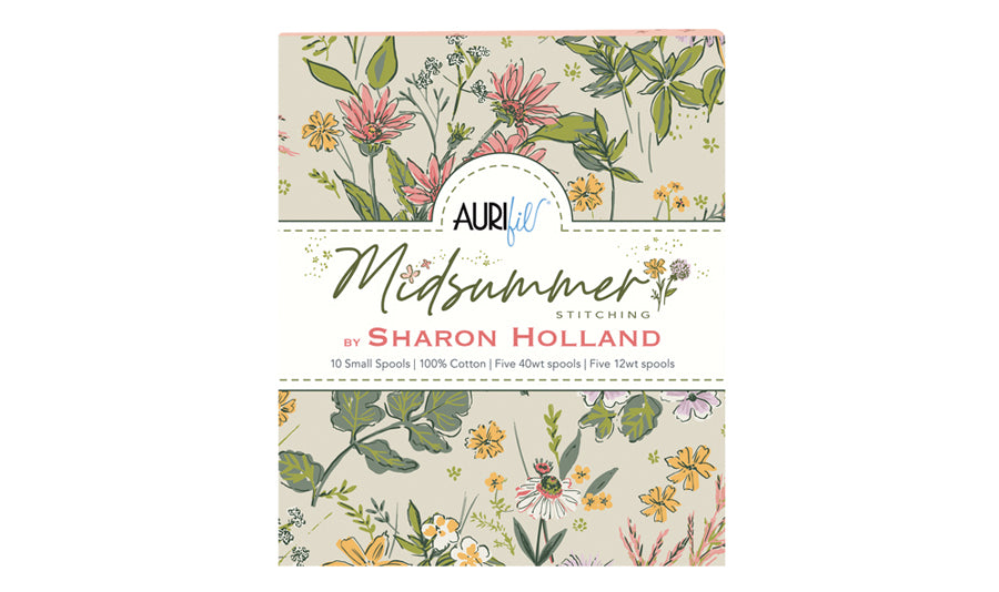 Midsummer Stitching by Sharon Holland