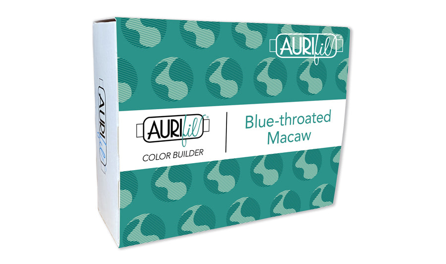 Blue-Throated Macaw by Aurifil + Patterns