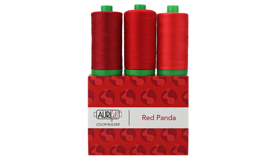 Red Panda by Aurifil + Patterns