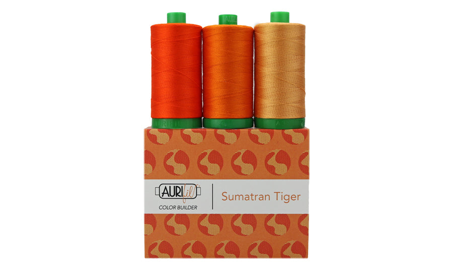 Sumatran Tiger by Aurifil + Patterns