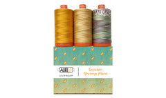 Golden Shrimp Plant by Aurifil + PDF Pattern