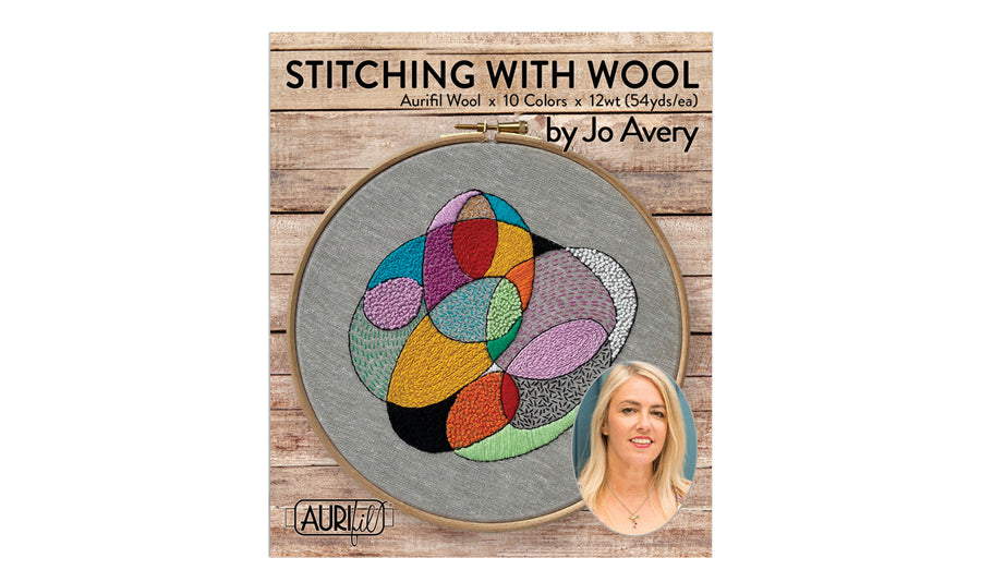 Stitching with Wool by Jo Avery