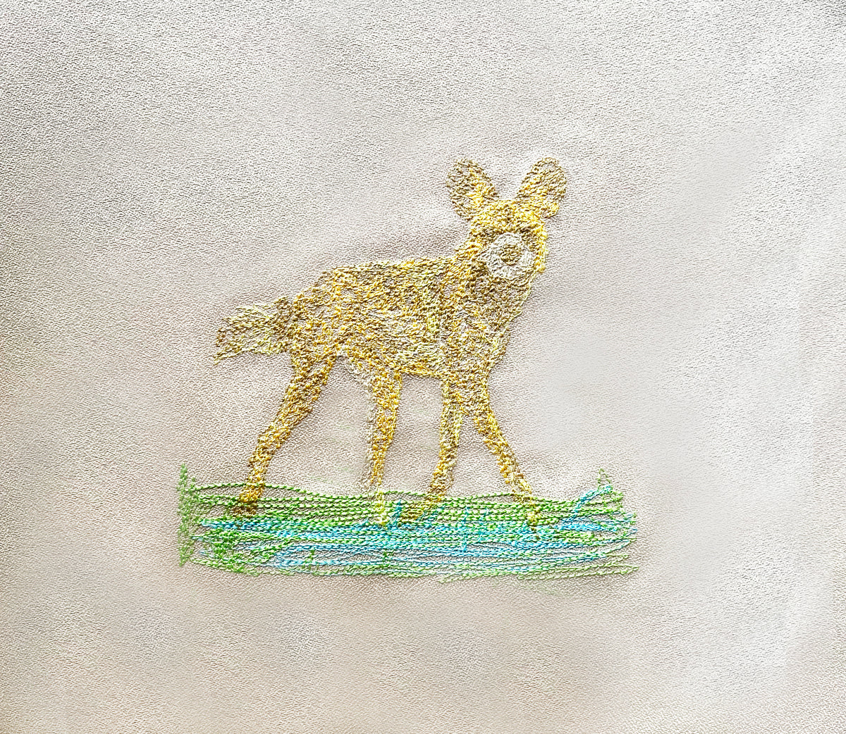 African Wild Dog by Aurifil + Pattern
