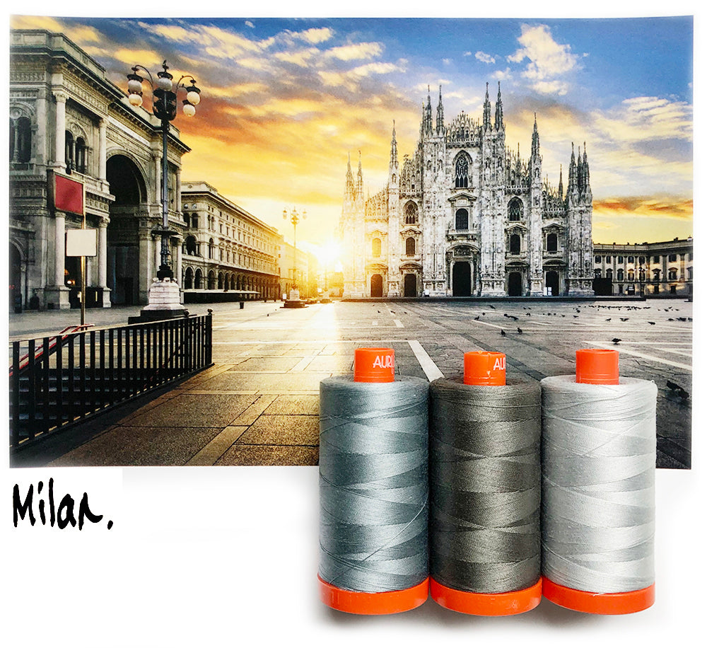 Milan Grey by Aurifil