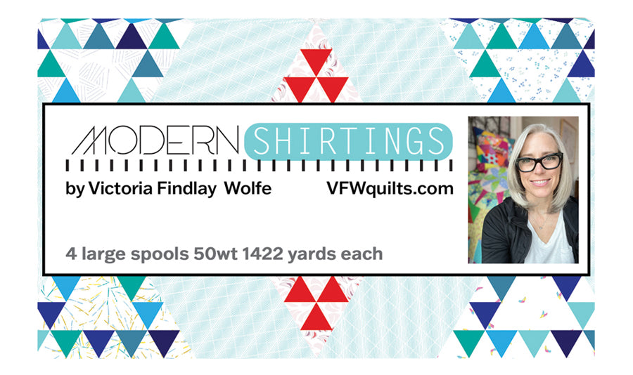 Modern Shirtings by Victoria Findlay Wolfe